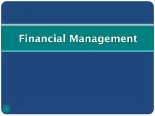 Financial Management