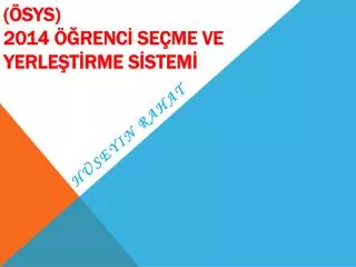 sys 2014 renc se me ve yerle t rme s stem