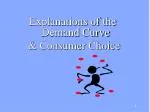 Understanding the Demand Curve and Consumer Choice: Income and Substitution Effects - slide 1
