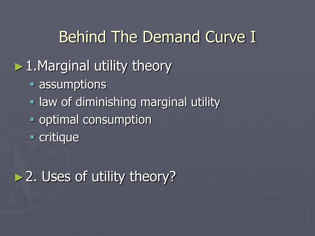 PPT - Behind The Demand Curve I PowerPoint Presentation, free download ...