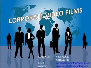 Corporate Videos are the Key to Success, Create One Now
