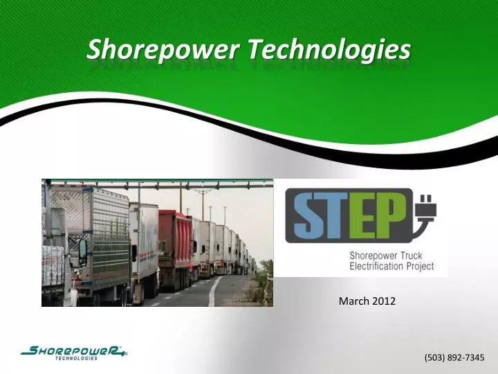 shorepower technologies