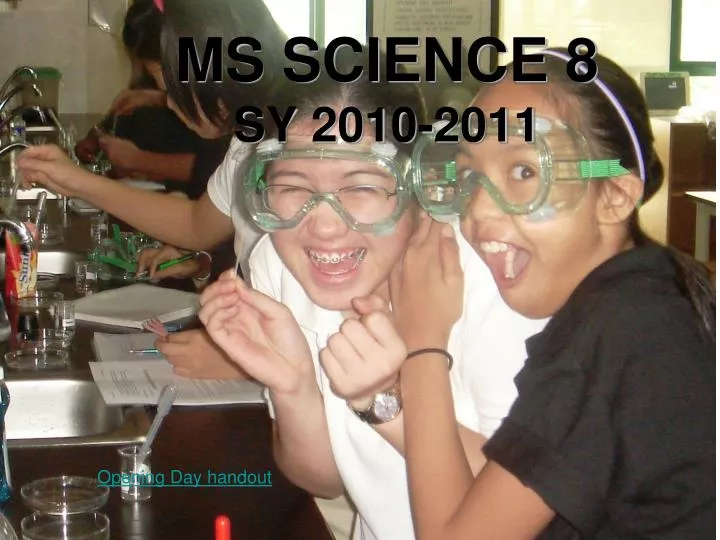 ms science 8 sy 2010 2011