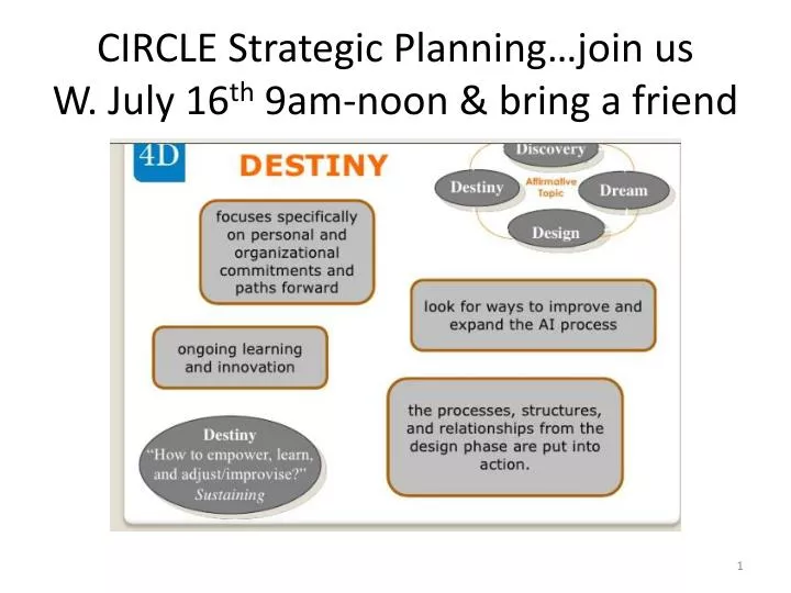 circle strategic planning join us w july 16 th 9am noon bring a friend