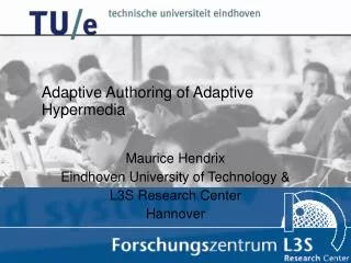 Adaptive Authoring of Adaptive Hypermedia