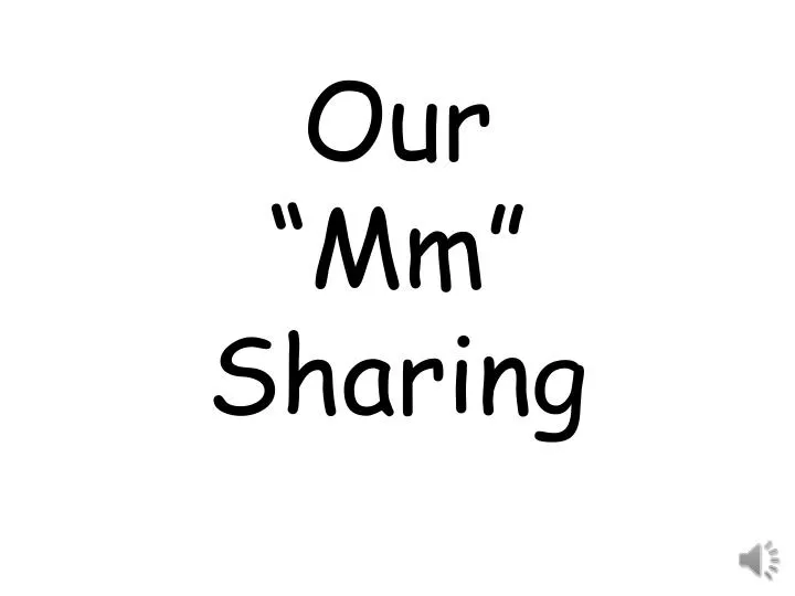 our mm sharing