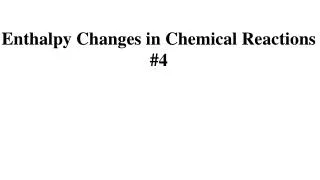 Enthalpy Changes in Chemical Reactions #4
