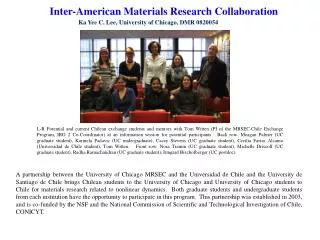 Inter -American Materials Research Collaboration