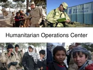 Humanitarian Operations Center