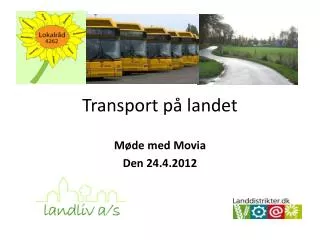 transport p landet