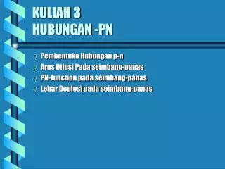 kuliah 3 hubungan pn