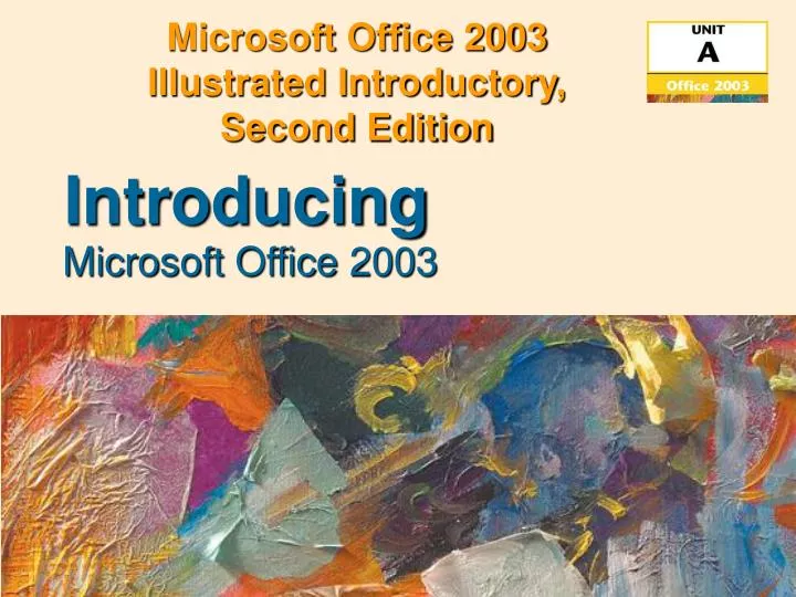 microsoft office 2003 illustrated introductory second edition