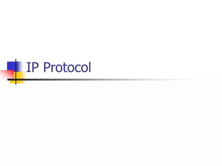 ip protocol
