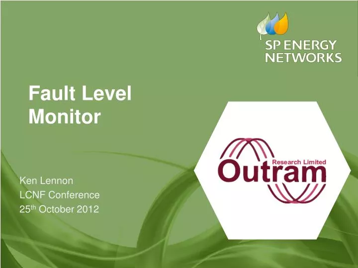 fault level monitor
