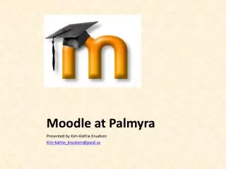 Moodle at Palmyra