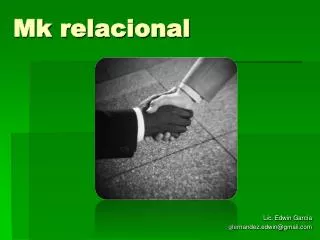 mk relacional