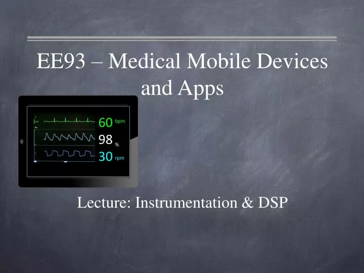 ee93 medical mobile devices and apps