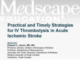 Practical and Timely Strategies for IV Thrombolysis in Acute Ischemic Stroke