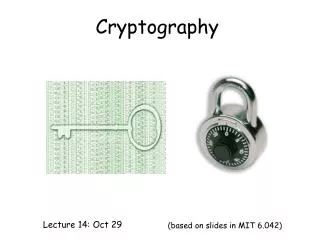 Cryptography