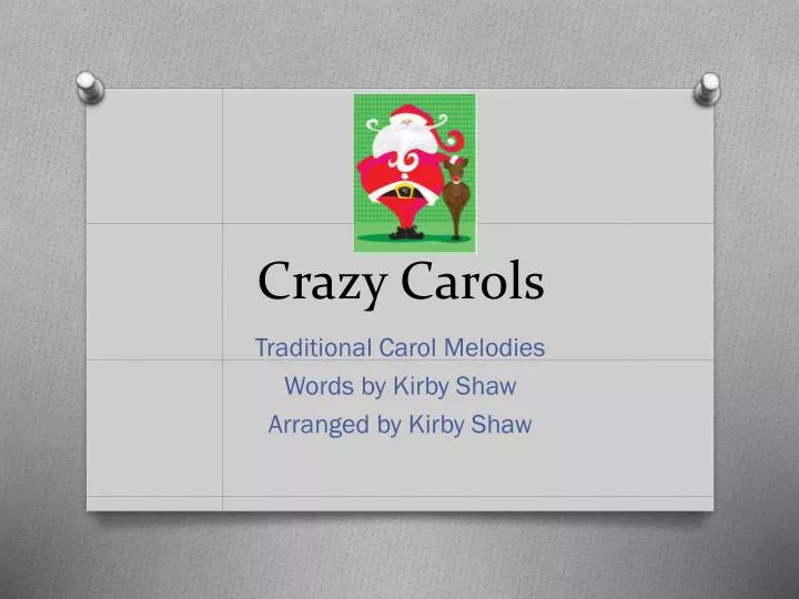 crazy carols