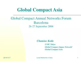 Global Compact Asia