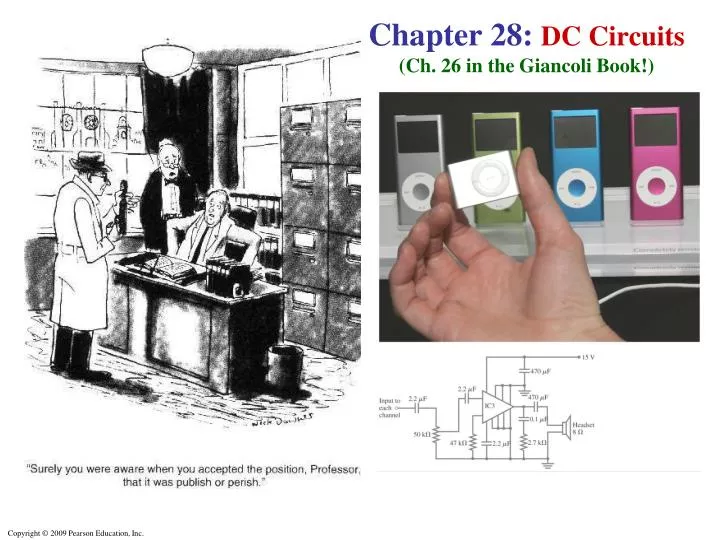 chapter 28 dc circuits ch 26 in the giancoli book