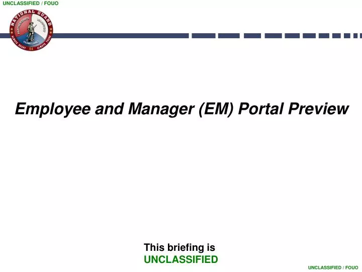 employee and manager em portal preview