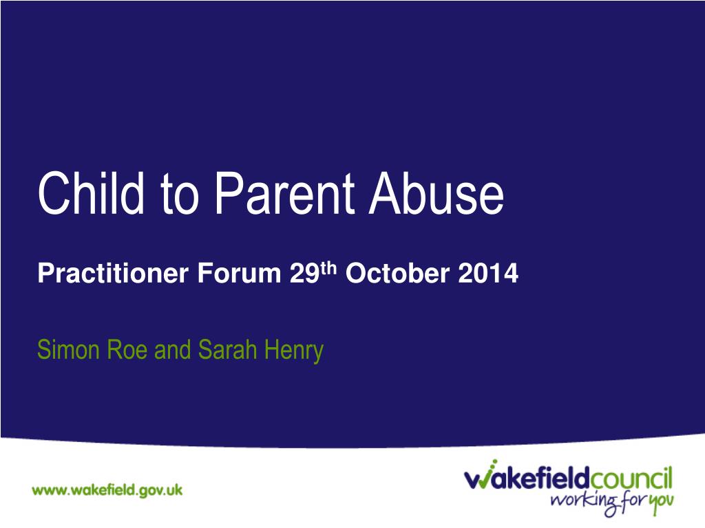 PPT - Child to Parent Abuse PowerPoint Presentation, free download - ID ...