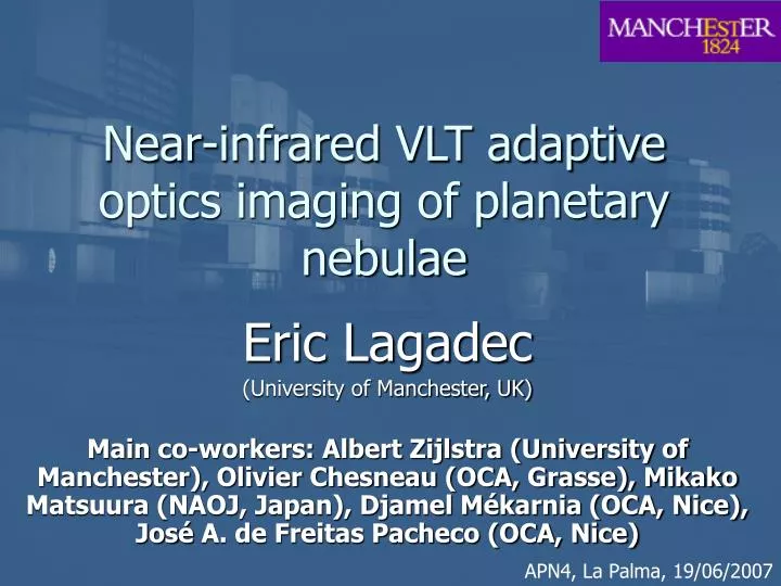 near infrared vlt adaptive optics imaging of planetary nebulae