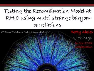 Testing the Recombination Model at RHIC using multi-strange baryon correlations