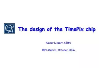 The design of the TimePix chip