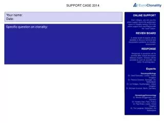 SUPPORT CASE 2014