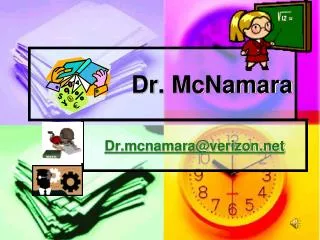 Dr. McNamara
