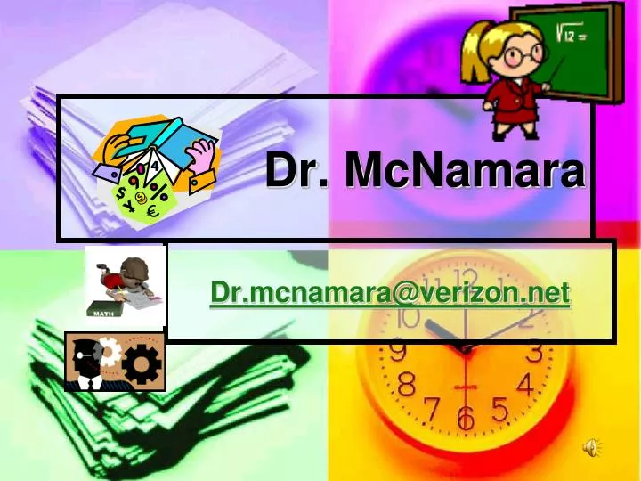 dr mcnamara