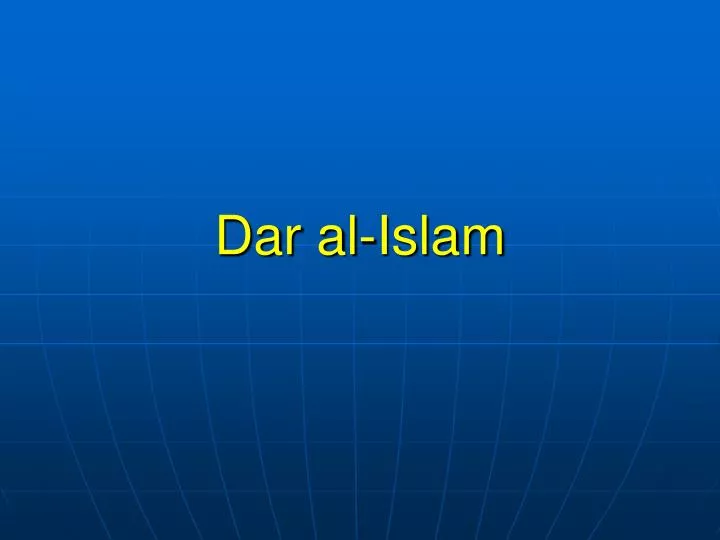 dar al islam