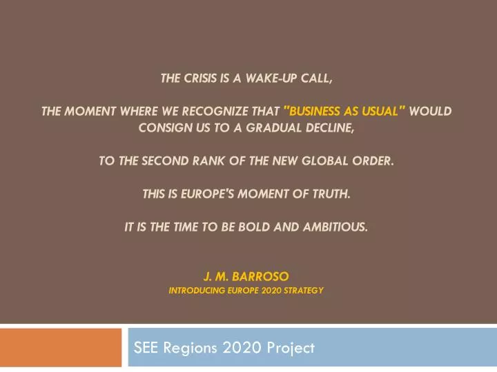see regions 2020 project