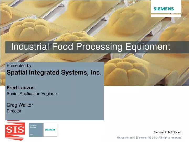 industrial food processing equipment