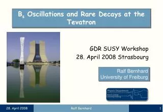 B s Oscillations and Rare Decays at the Tevatron