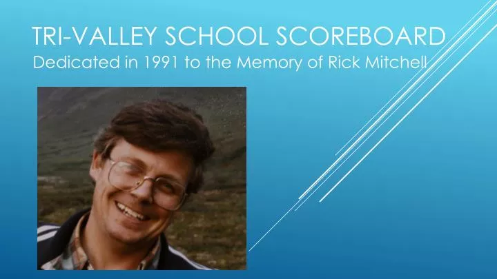 tri valley school scoreboard