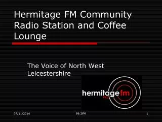 Hermitage FM Community Radio Station and Coffee Lounge