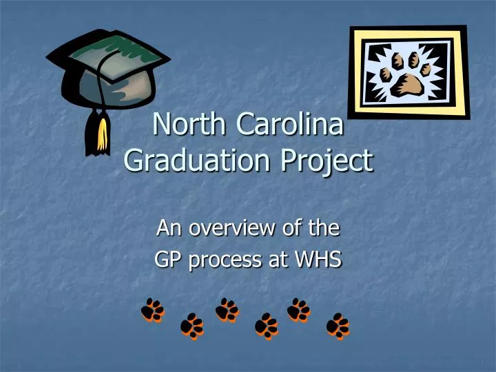 north carolina graduation project