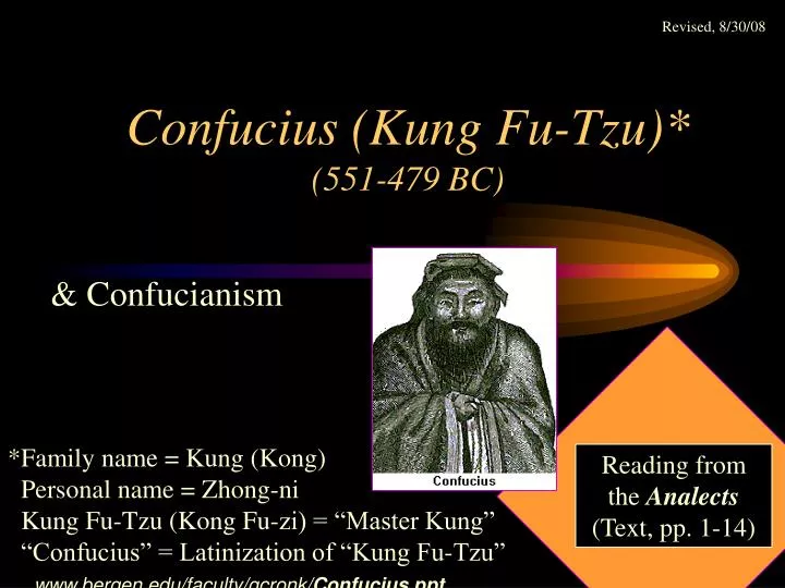 confucius kung fu tzu 551 479 bc