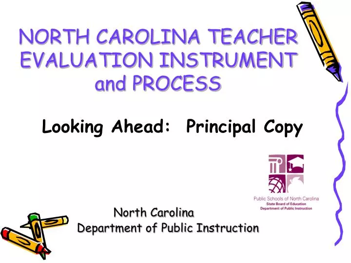 north carolina teacher evaluation instrument and process