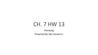 CH. 7 HW 13
