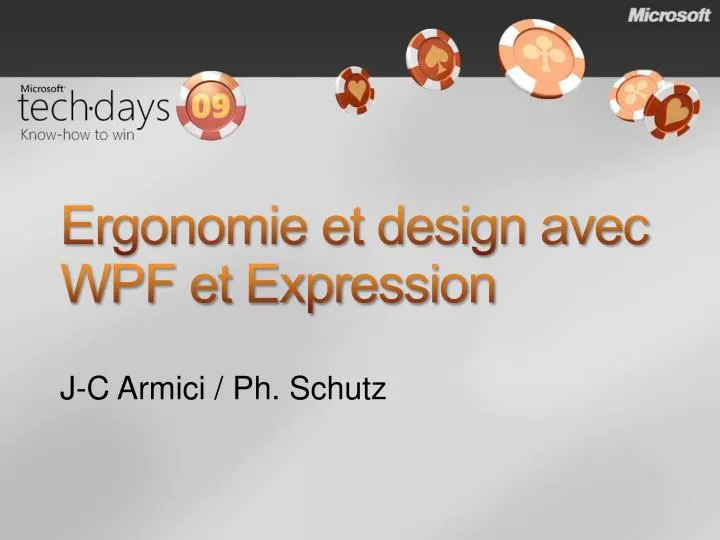 ergonomie et design avec wpf et expression