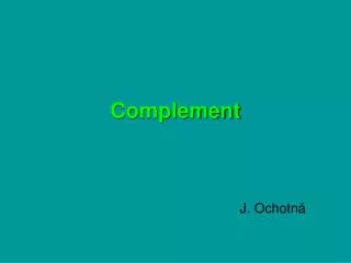 Complement