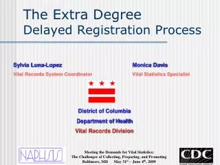 The Extra Degree Delayed Registration Process