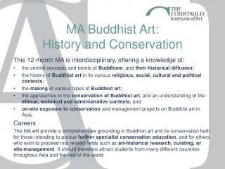 MA Buddhist Art: History and Conservation