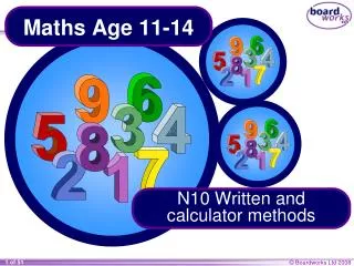 Maths Age 11-14