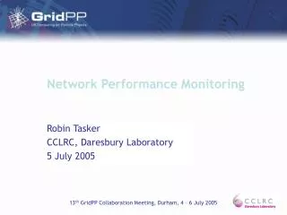 Network Performance Monitoring